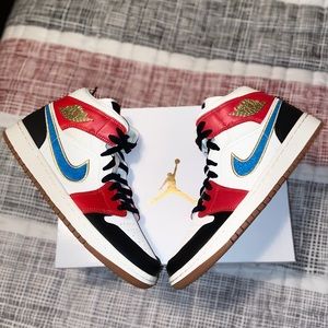 Air Jordan Mid Letherman Womens 